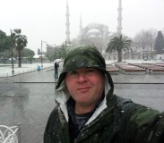 Snow in Istanbul (Constantinople)